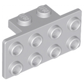 plaat hoek 1x2 - 2x4 light bluish gray